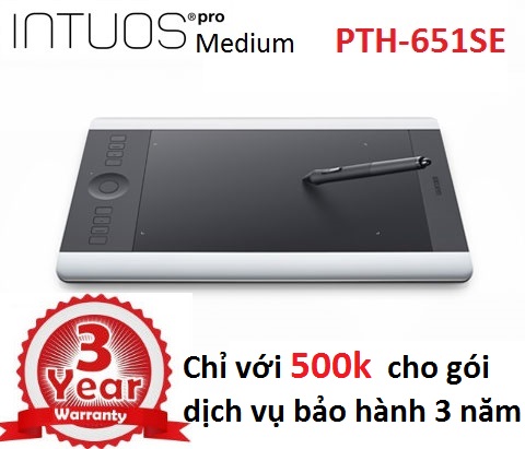 Wacom Intuos PTH-651 SE - Intuos Pro Medium Special Edition ( Sliver